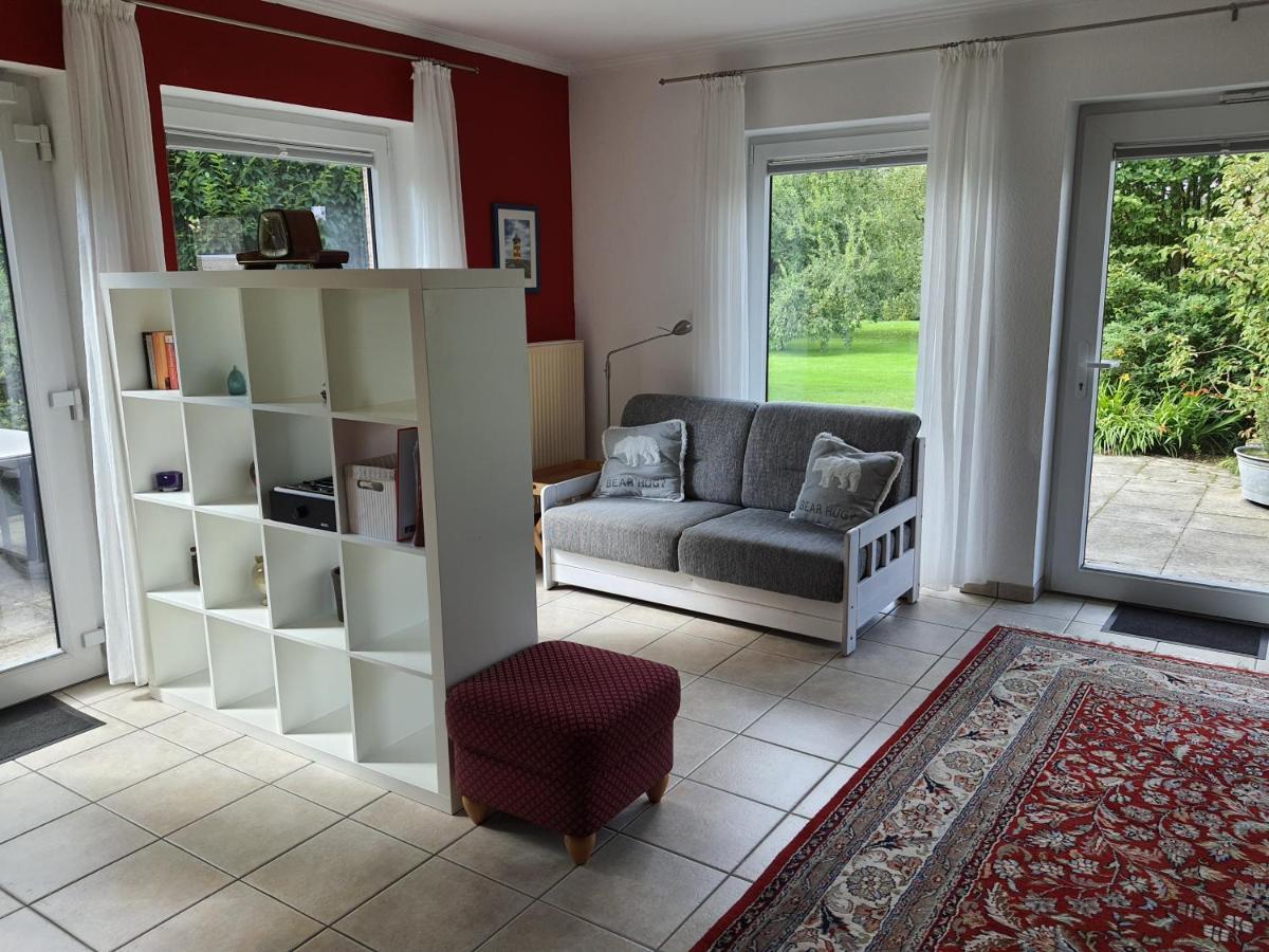 Ferienwohnung Pewsum Krummhoern Ngoại thất bức ảnh